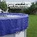 21 FT Round Pool Cover, [ 2025 Upgraded ] Above Ground Pool Cover, Heavy Duty Winter Pool Cover, Cold and UV Resistant, Cable and Pulley System