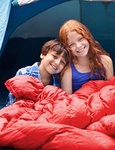 Saco de dormir NORSENS para acampamento – Saco de dormir leve e compacto para adultos, crianças – 3