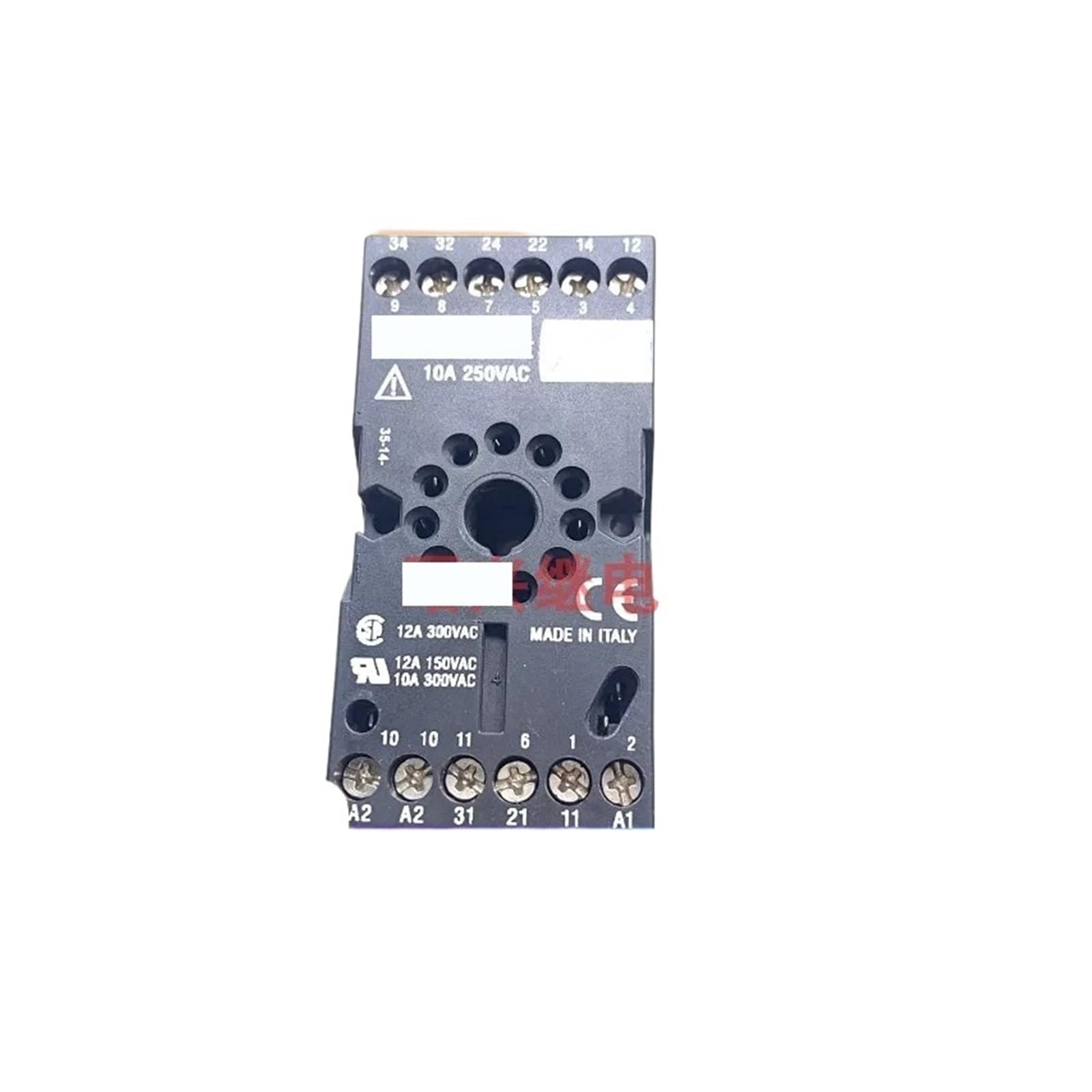 MT78740 Relay Base 8-1393163-3 embase femelle 11 broches pour tableau de commande