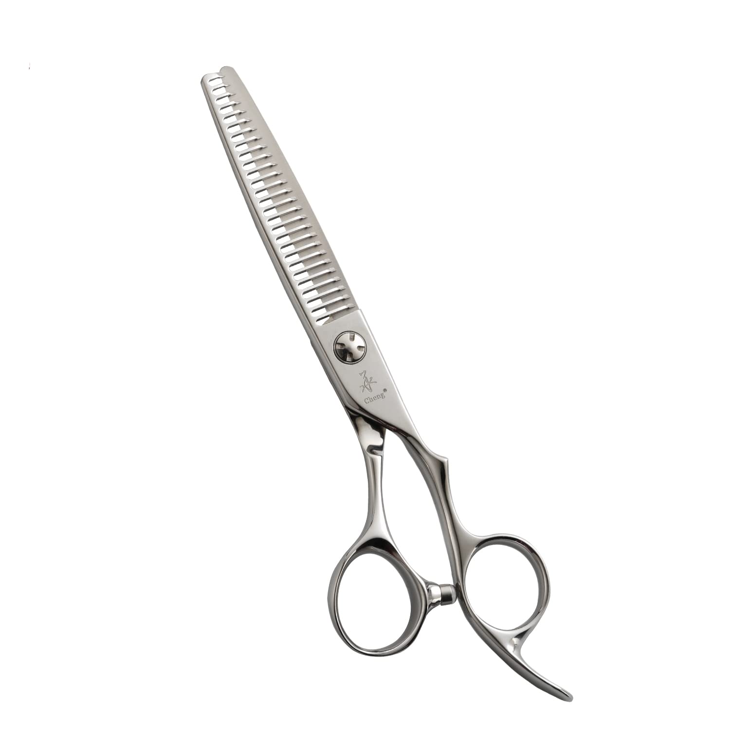 Ciseaux à effiler Cheng VBA-625TW avec 27 dents anti-accroche pour dégradés fluides