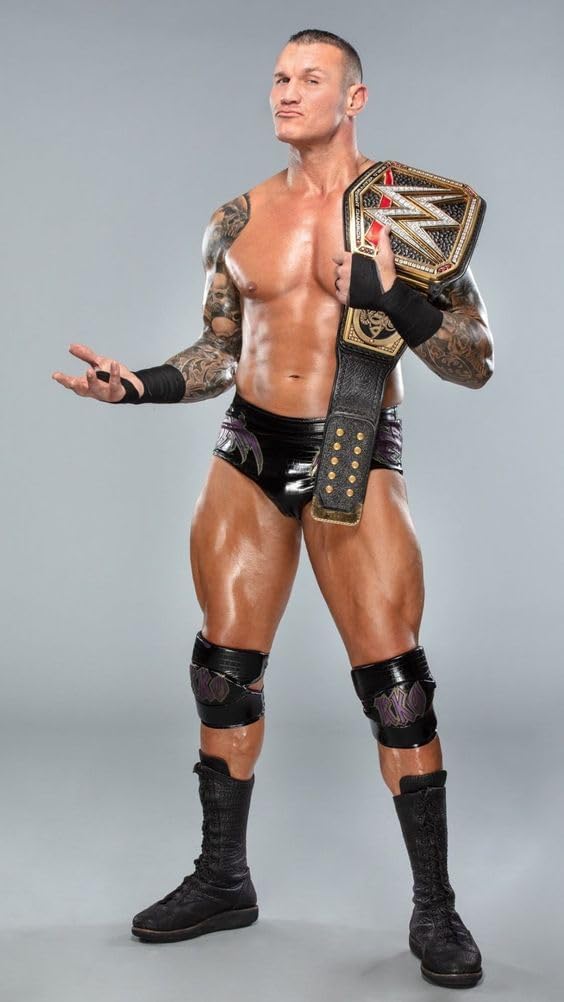 Randy Orton WWE Superstar Poster 300 GSM 12x18 Unframed Multicolor for Home Decor