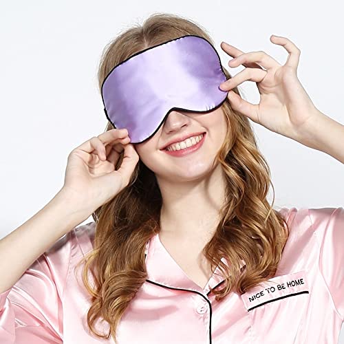 Sleep mask Zwart Slaapmasker for Slapen Zijde Oog Masker Slabil Blinddoek Mulberry Zijde Eyeshade Eyes Cover Bandage… - Afbeelding 5