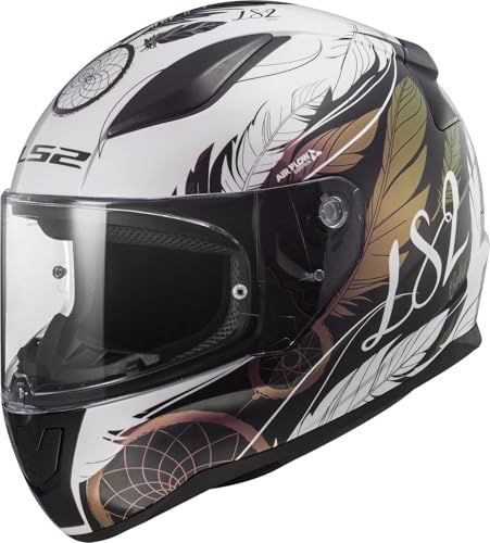 LS2 FF353 Rapid II casco integral Boho blanco negro rosa