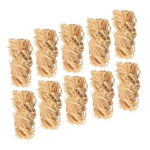 BESTonZON Pastillas De Encendido Naturales De Cera y Madera, Iniciador De Fuego para Acampar y Parrilla, Paquete De 12 Unidades, Biodegradables, para Fogatas Al Aire Libre y Estufas De Leña