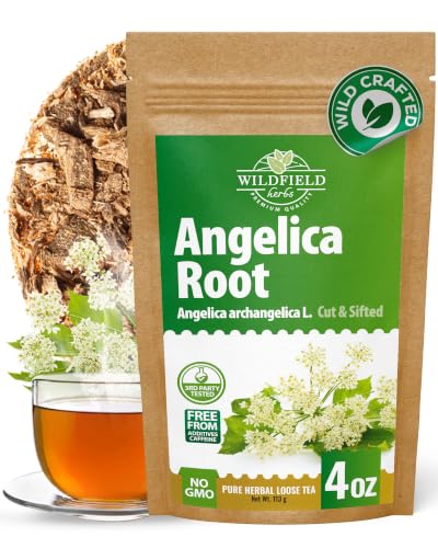 4 oz. Angelica Root Bulk Herb Herbal Tea (Angelica Archangelica) - 113g Herb Tea