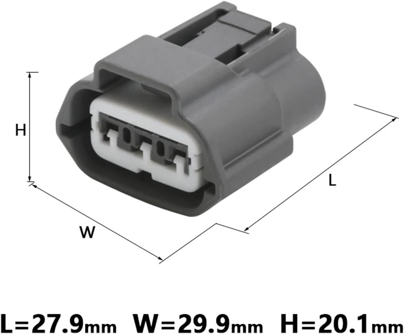 3 Pin 6189-0779 Sumitomo Waterproof Plug Automotive Sensor Connector Ignition Coil Socket(10 Sets)