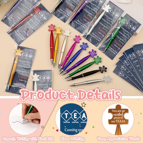 Lot de 30 stylos à bille et marque-pages de motivation Sinload