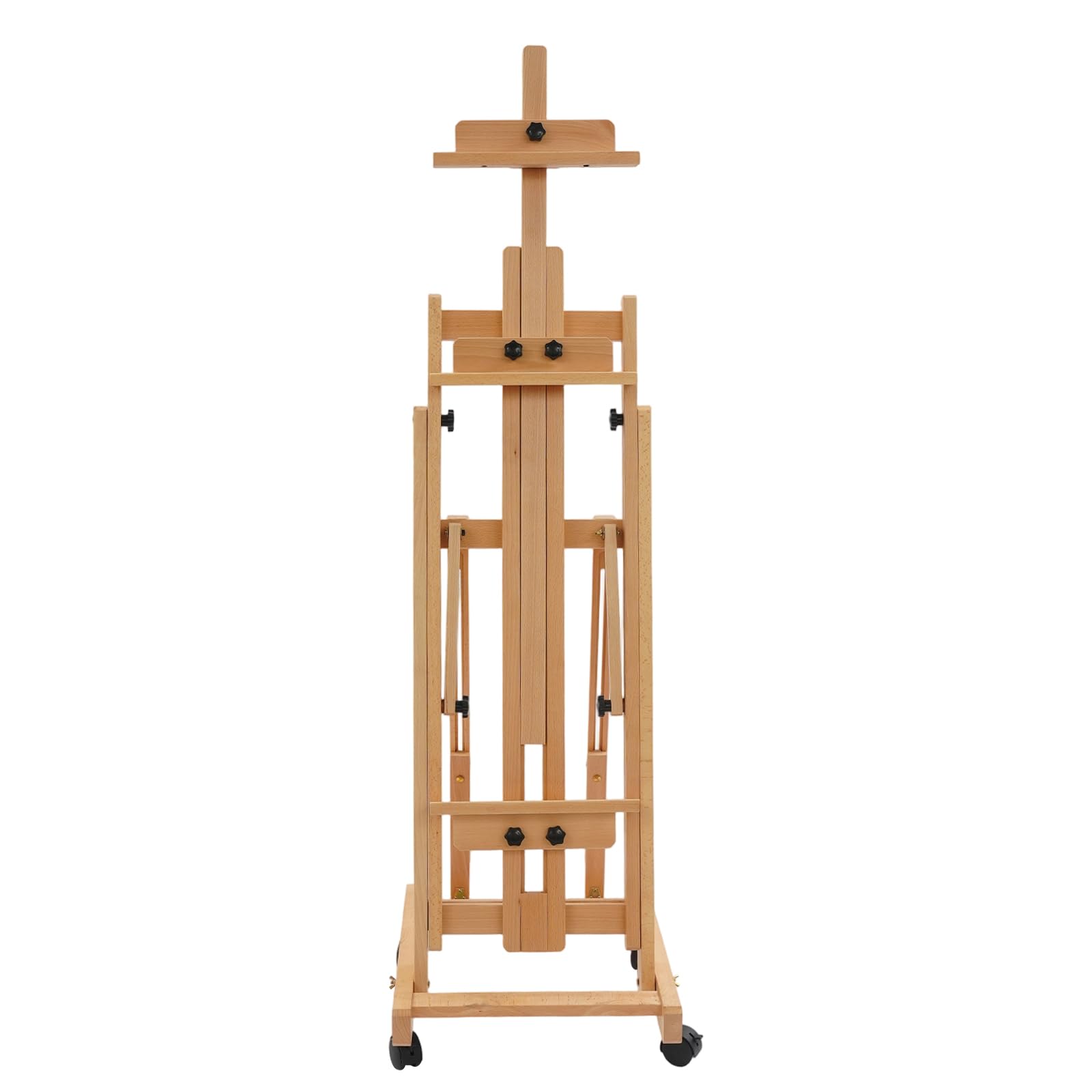 Staffelei Holz 135-240cm Verstellbar Atelierstaffelei Natur