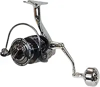Pesca Brasil, Molinete Neptuno Collection 6000, 6 Rolamentos Para Todo Tipo De Pescaria Com Alto Impacto, Carretel Aliviado, Sofisticação E Leveza, Feito Em Aço E Alumínio