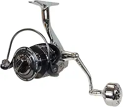 Pesca Brasil, Molinete Neptuno Collection 6000, 6 Rolamentos Para Todo Tipo De Pescaria Com Alto Impacto, Carretel Aliviado, Sofisticação E Leveza, Feito Em Aço E Alumínio