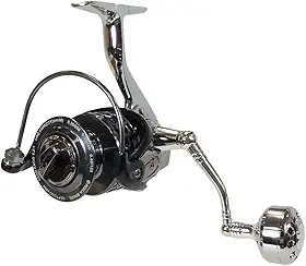 Pesca Brasil, Molinete Neptuno Collection 6000, 6 Rolamentos Para Todo Tipo De Pescaria Com Alto Impacto, Carretel Aliviado, Sofisticação E Leveza, Feito Em Aço E Alumínio