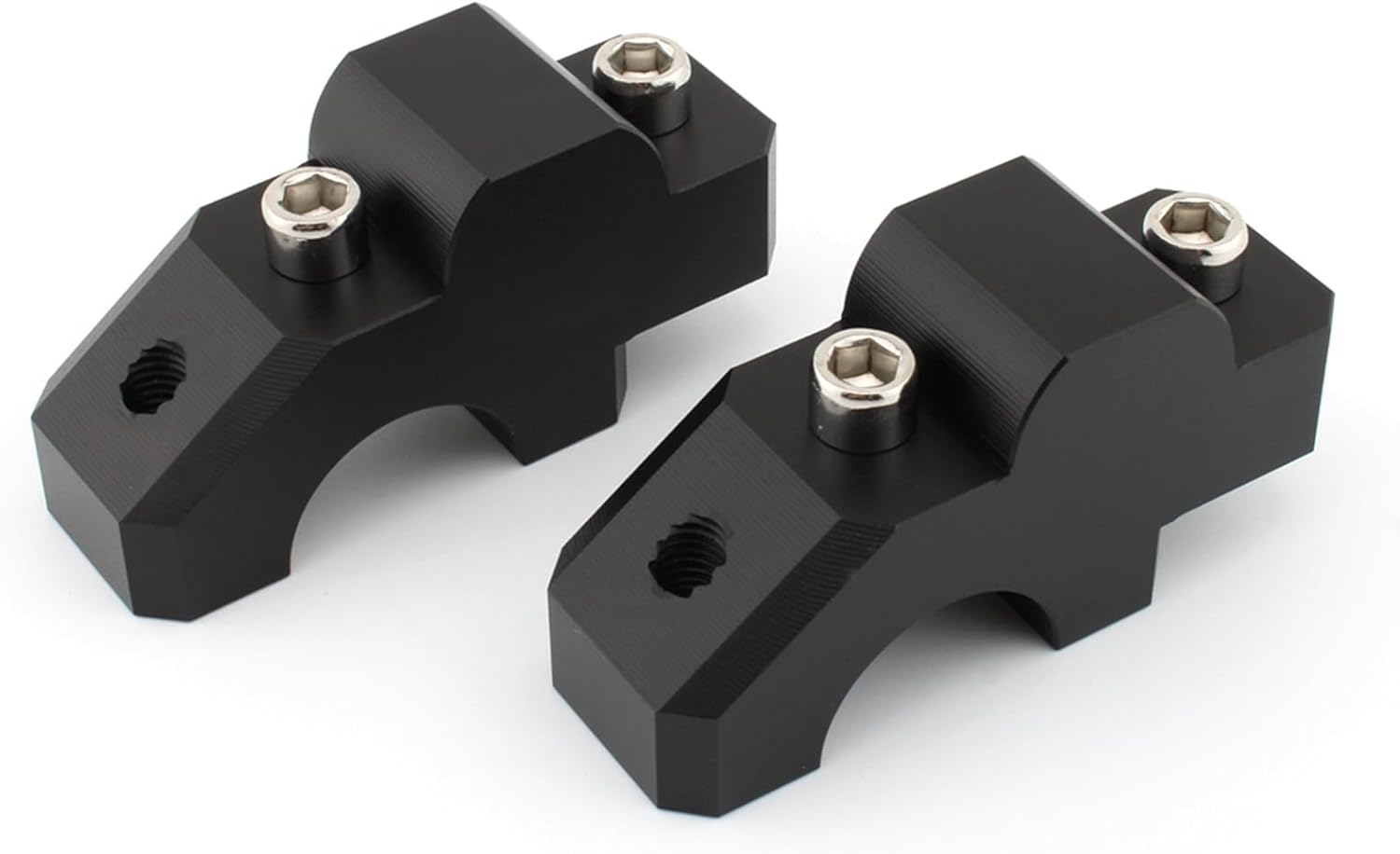 Handlebar Raiser Handle Bar Riser Mount Clamp Adapter Fit For Yamaha MT-09 Tracer 900 GT XSR900 FZ09 2015-2020 (Black)