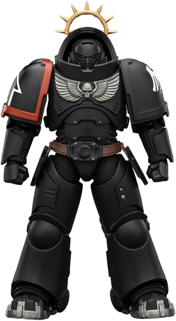 JOYTOY Warhammer 40K 1:18 Game Edition Raven Guard Heavy Intercessor with Heavy Bolt Rifle and Bolt PistolModel Birthday Gifts JT03707