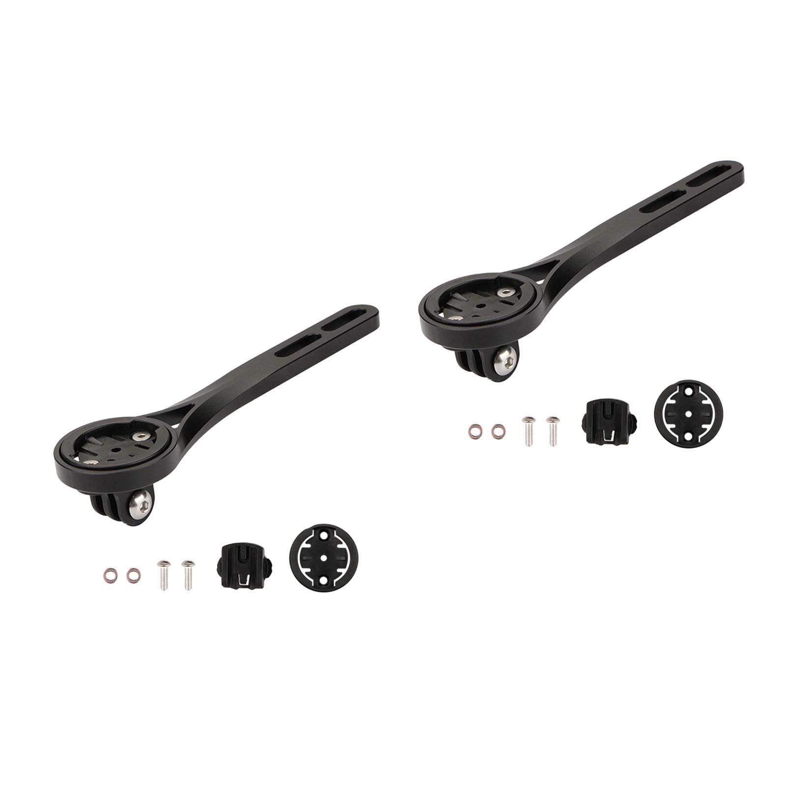 BESPORTBLE Supporto per ciclocomputer Supporto per contachilometri da Ciclismo Supporto per Bici Portatile compatibili cronometro Supporto per Computer da Bicicletta Lega di Alluminio