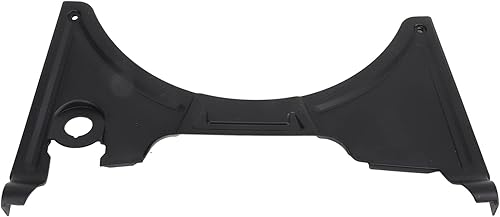 KIMISS - Deflector de corriente ascendente para horquilla de motocicleta, deflector de viento de flujo de aire negro a prueba de golpes para R 1250