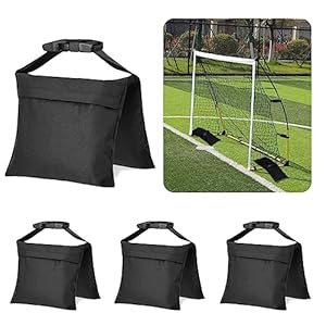 Sand Bags for Weight, IFKDNR 4 Packs Sandbags for Soccer Rebounder Board, Baseball Bases, Soccer Goals, Golf Nets, Football Nets…