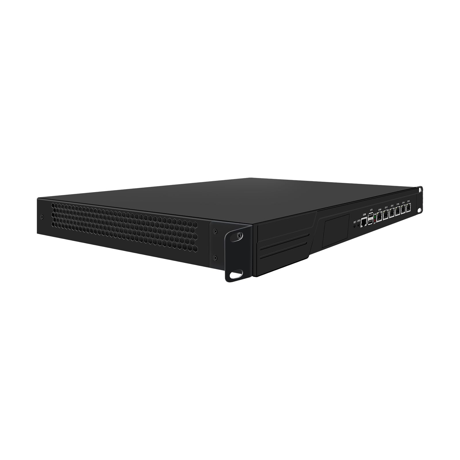 1U Rack Mount Firewall Appliance, PFSense, OPNsense, VPN, 2th Gen Core I7 2620M, 2640M, RJ65, 6 x 2.5GbE I226-V LAN, GPIO, Console, 8G RAM, 256G SSD
