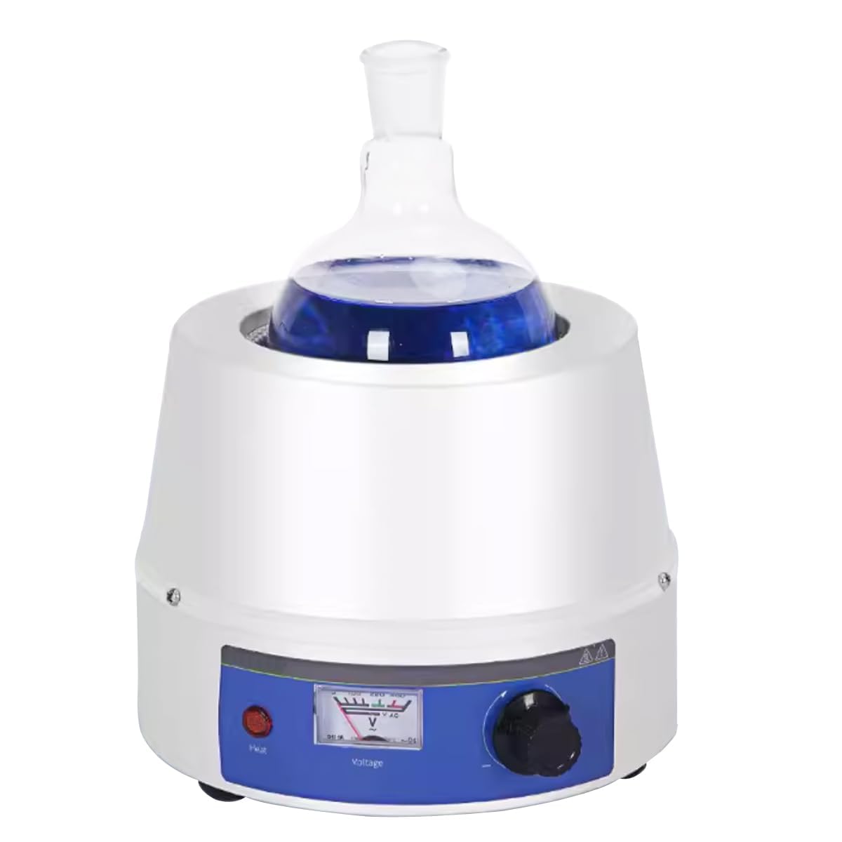 Mantello riscaldante da laboratorio, 2000 ml, riscaldatore elettrico termostatico per fiaschette a fondo rotondo, giacca riscaldante scientifica con controllo preciso della temperatura fino a 380 °C
