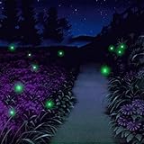 Solar Powered Firefly Lights, MYHH-LITES Flickering Fireflies String Lights with 7 Amusing Fireflies...