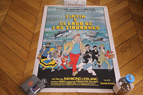 Affiche Tintin Grand Format Grand Format 27,5x39,5 Impression Espagne
