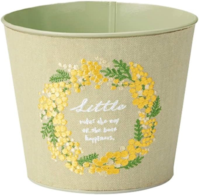 Greenhouse 5066-A-GR Embroidered Tin Oval, M, Green