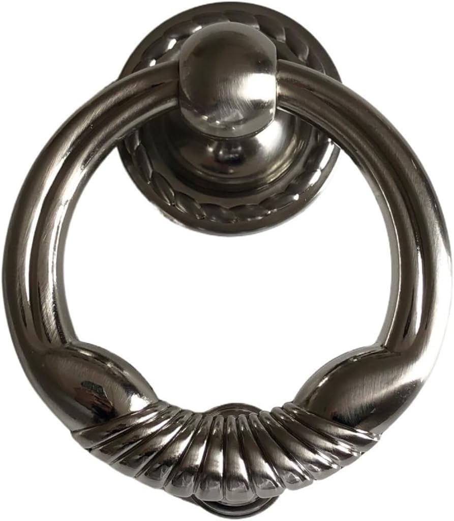 Zhaoqin One Color Door Knocker Elegant Minimalist Ring Knocker Zinc Alloy Security Door Knock Knob Furniture Handle Hardware