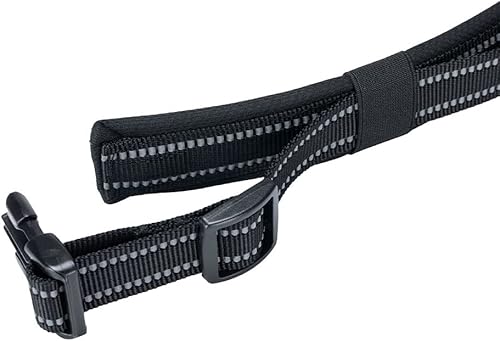 Miniatura 4 de EXCELLENT ELITE SPANKER Collar reflectante para perro, clásico, suave, acolchado, de nailon transpirable, ajustable, con hebilla de liberación