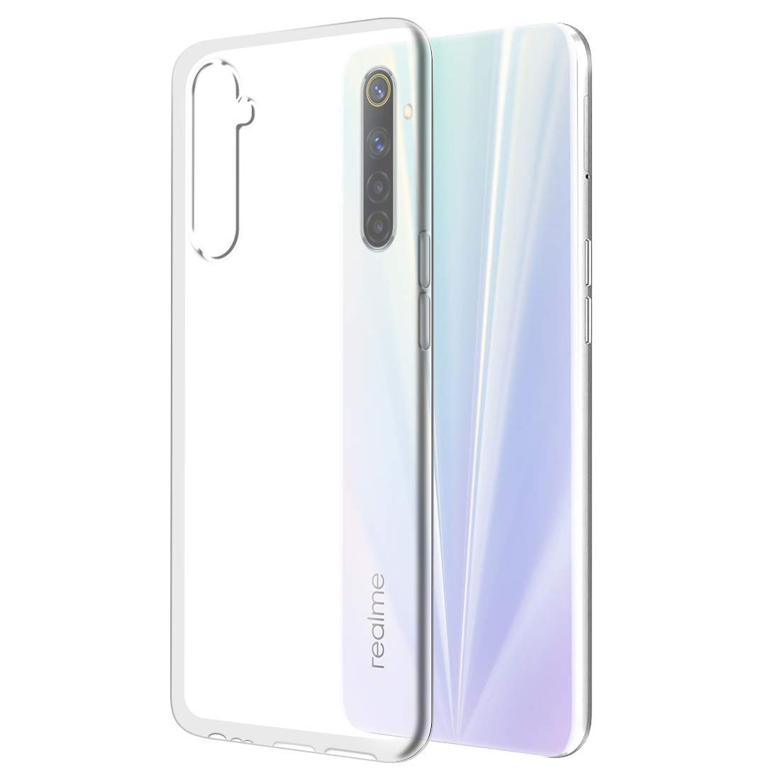 YOFO Rubber Back Cover Case for Realme X2 (Transparent) with Bumper Corner (B08L9HZQ24) Amazon Price History, Amazon Price Tracker