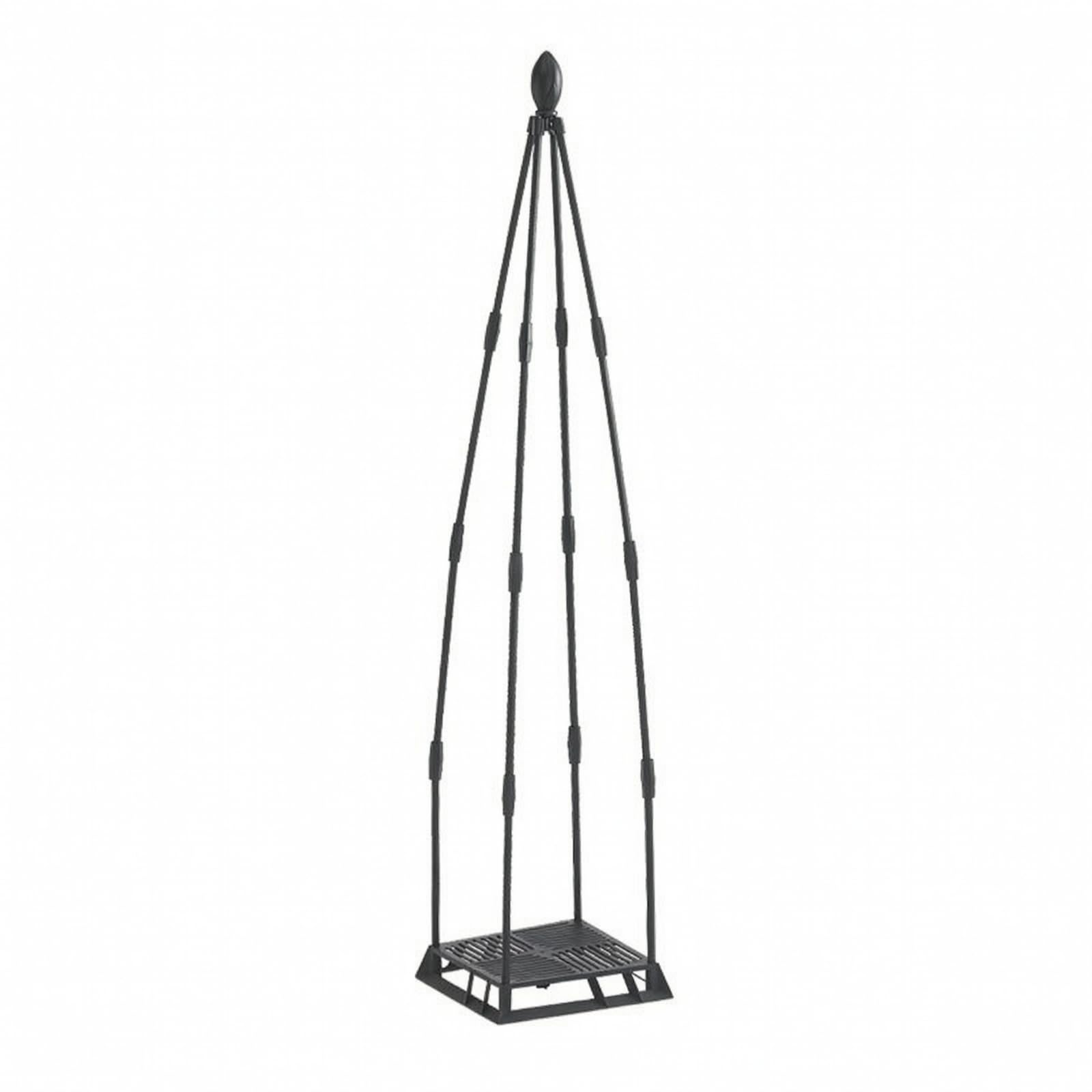 Support pour Fleurs Facile à Installer, Diamètre 27,5 Cm × Hauteur 129 Cm