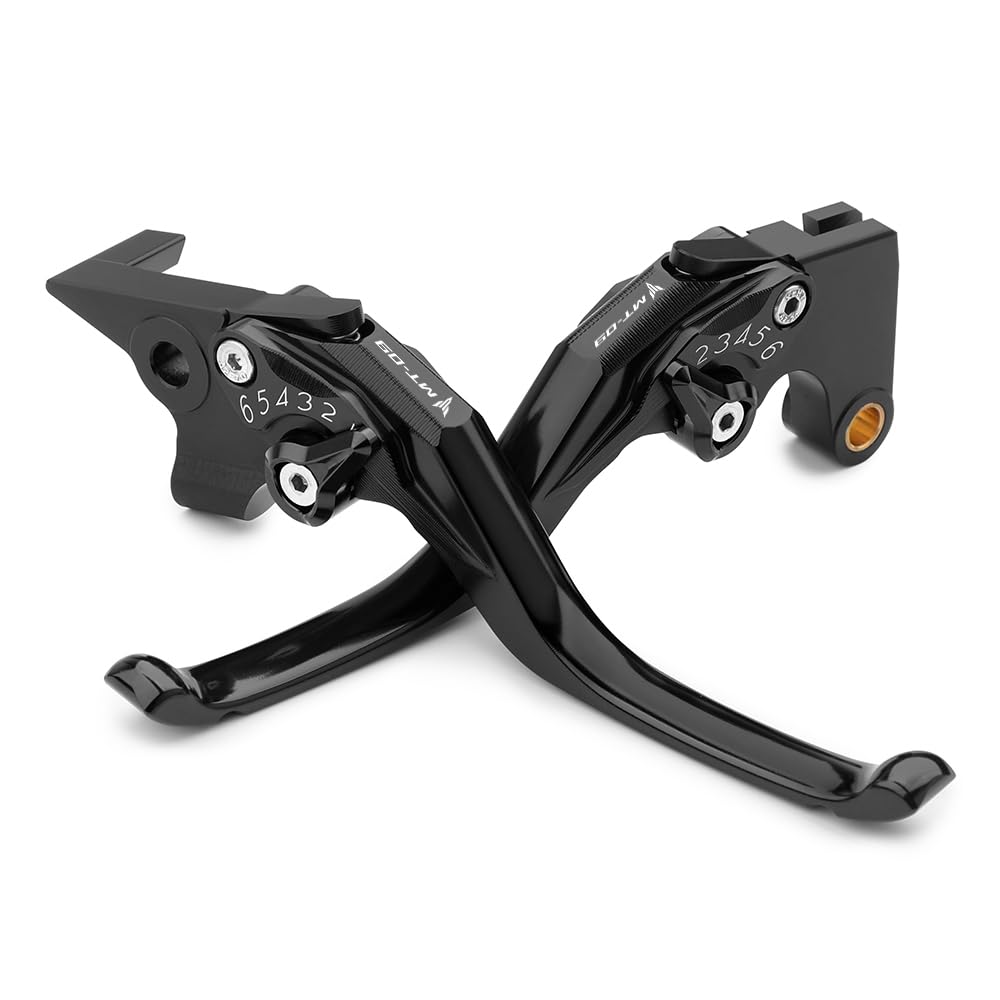 Compatible avec Yam&&aha MT09 MT-09 SP 2025-2026 Leva Freno Corta LevaFrizione,-Realizzato in Lega di Alluminio