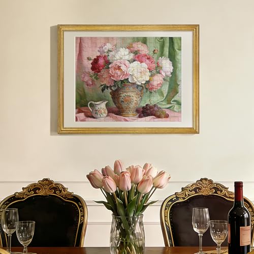 Image of upsimples Vintage 18x24 Frame, Antique Gold Frames Display 16x20 with Mat or 18x24 Poster Without for Vertical or Horizontal Wall Decor, 1pack | Fit 16x20 and 18 x 24 Poster, Wall or Tabletop Display, Antique-style Decoration, Rustic Farmhouse Decor, For Weddings