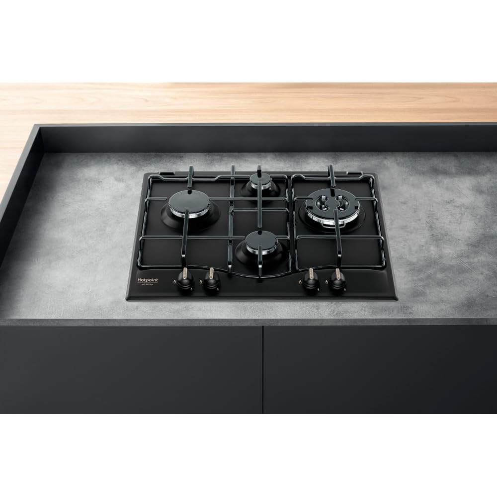 Hotpoint PCN 640 T (AN) R/HA Incasso Gas Antracite Piano Cottura