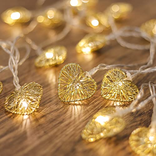 Cobus CozyHome Heart String Lights – 23 FT...