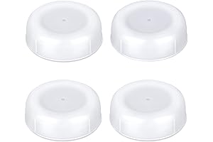 Travel Caps aka Screw Lids with Sealing Disc for Avent DR Brown Bottles