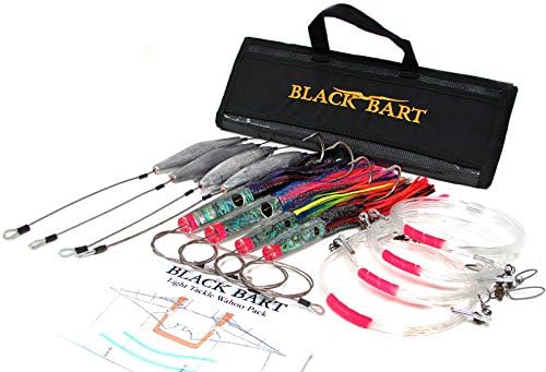 Black BART Wahoo Rigged Light Pack 30-50 lb Tackle
