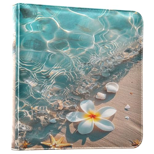 Álbum de fotos autoadhesivo DIY Scrapbook FLildon con cubierta de cuero PU, 40 páginas, tamaño 11.8 x 11.2 pulgadas miniatura 1