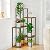 YIZAIJIA Plant Stand Metal 4 Tier 5 Potted Multiple Flower Pot Holder…