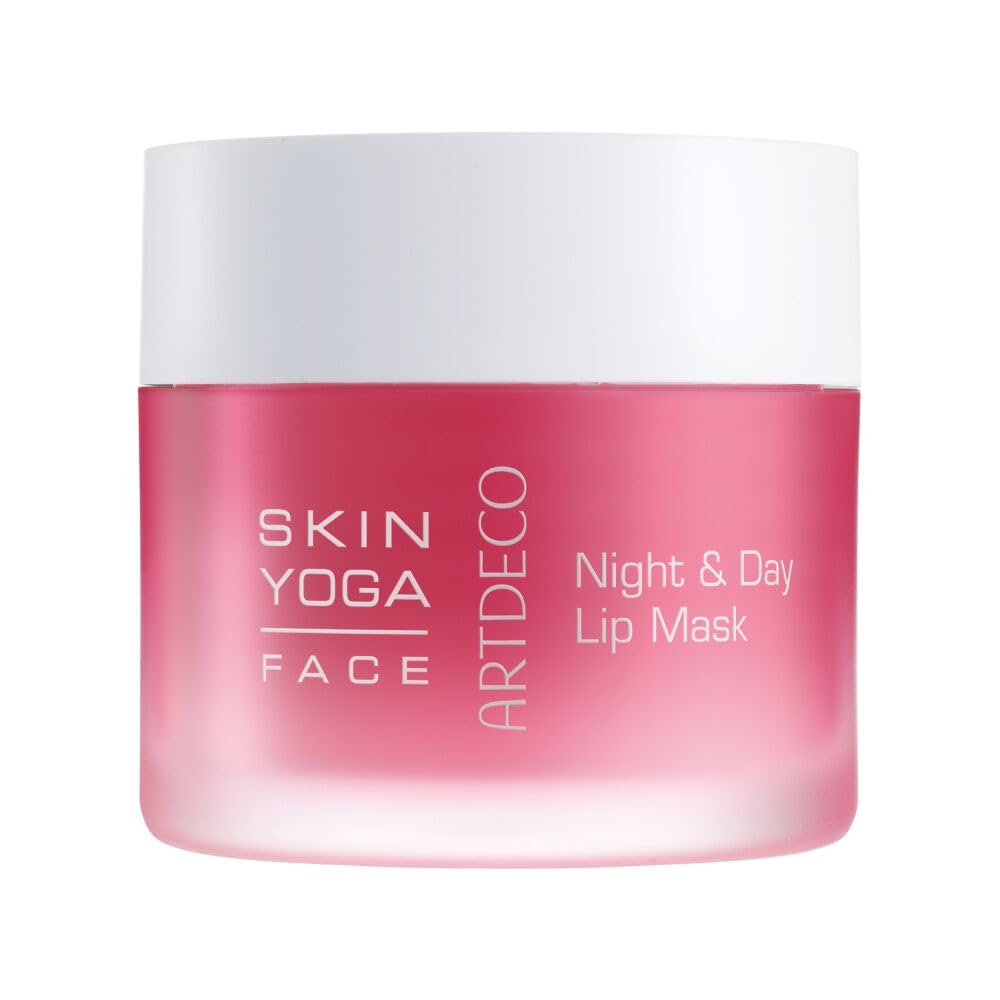 ARTDECO Night & Day Lip Mask – Mascarilla labial intensiva nutritiva y regeneradora con aroma a rosa – 1 x 20 ml