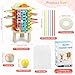 Juguetes Montessori para Niños y Niñas de 3-12 Años:Juego de Mesa con 30 Palitos Coloridos Imagen de Juguetes Montessori para Niños y Niñas de 3-12 Años:Juego de Mesa con 30 Palitos Coloridos