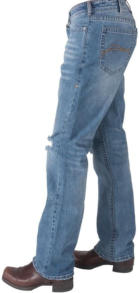 B. Tuff Western Jeans Mens Weekend Vibes Bootcut Light MWKEND