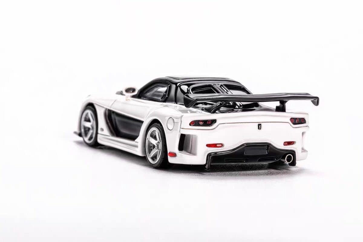 Amazon | 1/64 YM MODEL マツダ RX7 白 ヴェイルサイド mazda VeilSide 