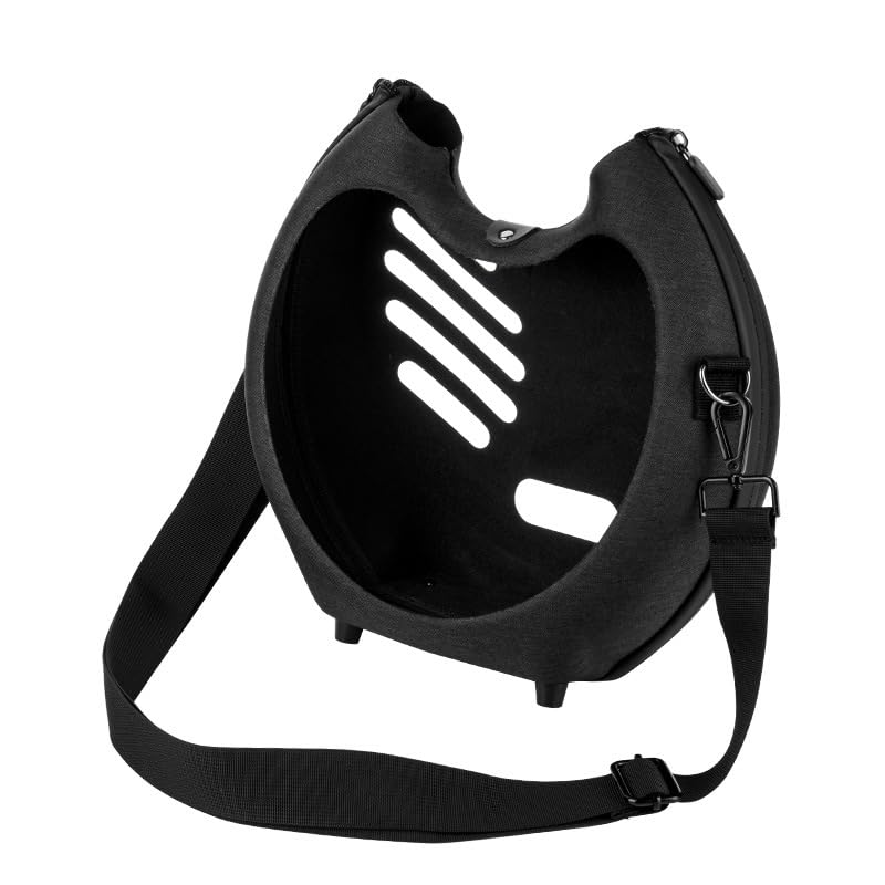 Custodia protettiva per altoparlante Harman Kardon OS6, guscio rigido in EVA con tracolla, copertura audio impermeabile con imbottitura interna, Nero , Unisex