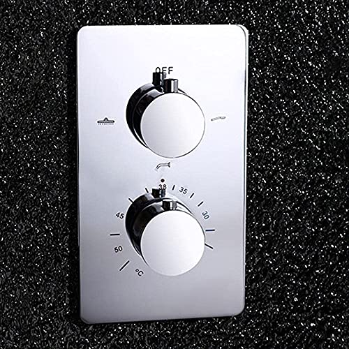 Mitigeur de douche thermostatique ensemble de douche 3 fonctions avec pommeau