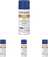 Vista 69 de Rust-Oleum 7776830 - Pintura en aerosol para prevención del óxido, 12 onzas, negro plano