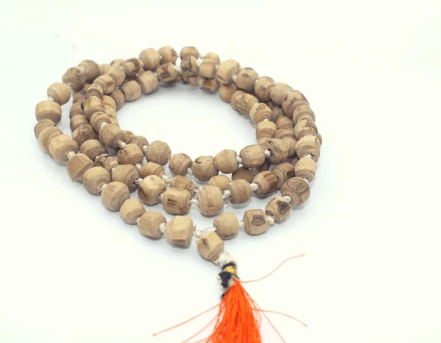 Orignal Lab Zertifiziert 108 Perlen Pure Tulsi Jaap Mala Natürliche Tulsi Mala 6mm Perlen/Große Perlen Rosenkranz