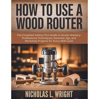 A Beginner&rsquo;s Guide On How To Use A Wood Router: The Complete Safety-First Guide to Router Mastery: Professional Techniques, Essential Jigs, and Workshop Projects for Every Skill Level