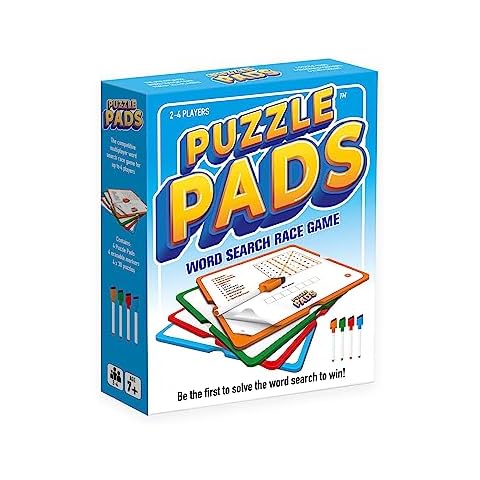 University Games Word Search Race Game Pad Cover