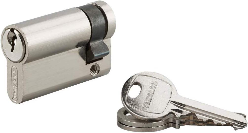 Cilindro Serratura Yale YC1000+ - Estraibile, 6 Perni, 4 Chiavi Reversibili, Nichelato, Per Porte Ingresso - Foto 8