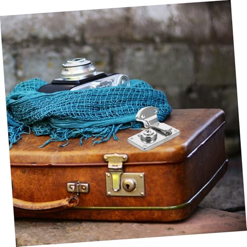 Image of ORFOFE 2pcs Enhanced Security Suitcase Locks Antique Jewelry Box Lock Box Latch Comfortable Ergonomic Grip