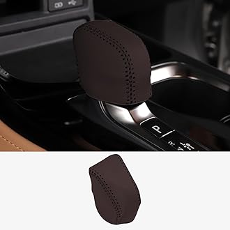 Treesiche Custom Interior Accessories for Lexus NX 250 350 350h 450h+ 2022 2023 RX 350 350h 450h+ 500h Leather Automatic Gear Shift Knob Cover, Transmission Boots Shift Lever Sheath